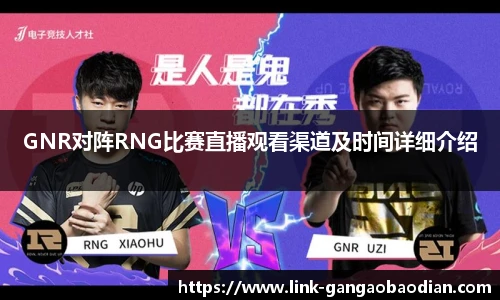 GNR对阵RNG比赛直播观看渠道及时间详细介绍